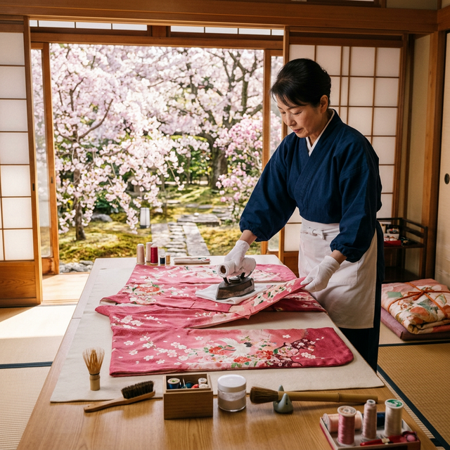 春の着物メンテナンスキャンペーン