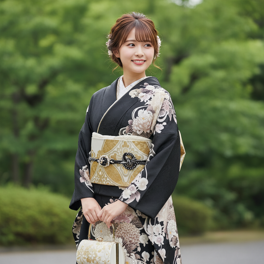 成人式の振袖